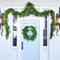 30" Just Cut Real Touch Norfolk Pine Wreath Lifelike Evergreen Holiday Decoration